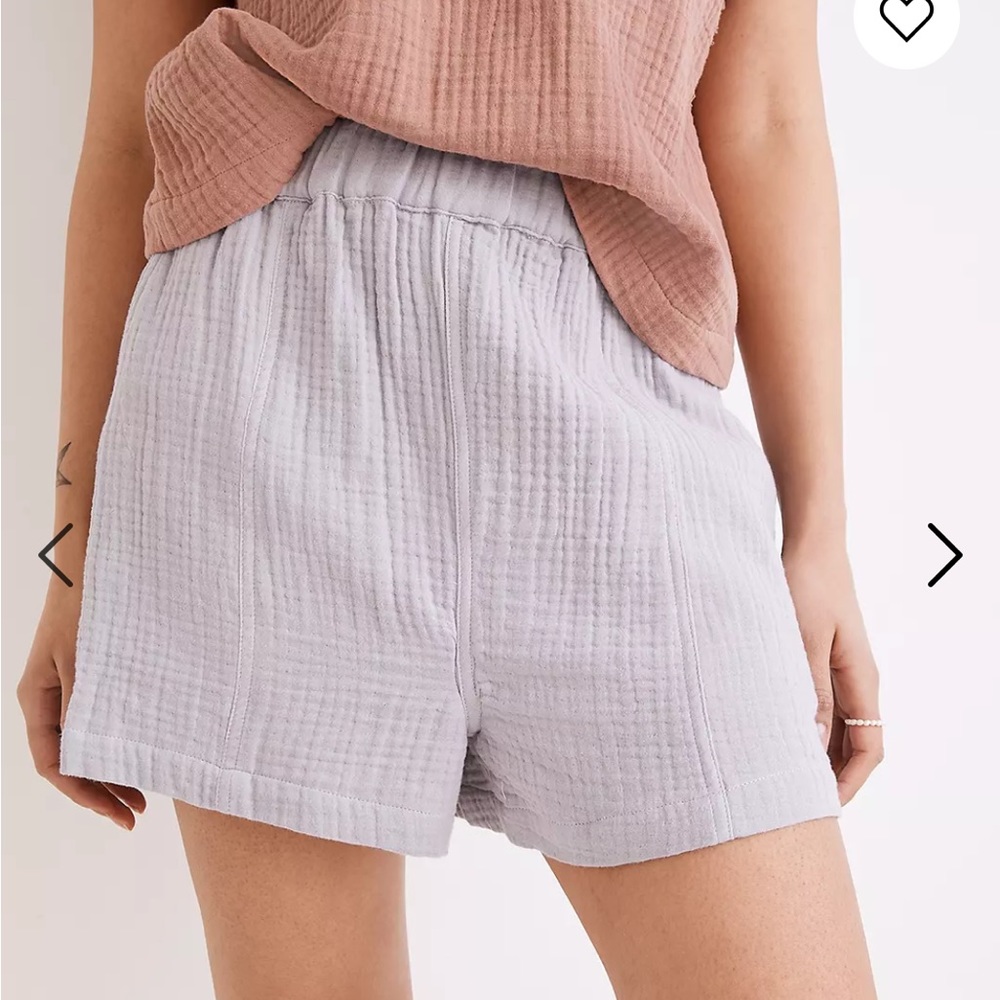 Madewell Lightspun Easy Pull-On Shorts